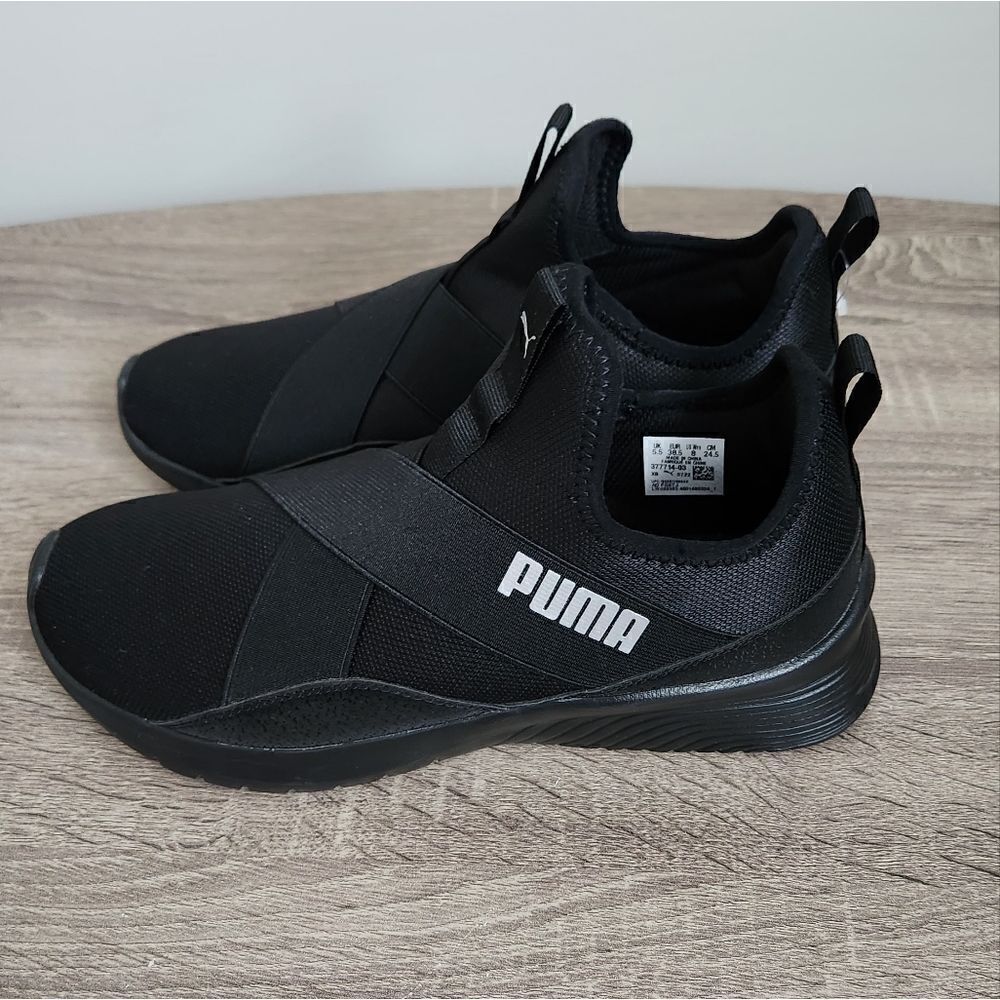 Puma Radiate Training Shoe | Women's | Black | Athletic | Sneakers | size 8